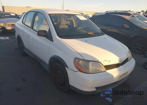 2002 Toyota Echo z USA, uszkodzony, nr VIN JTDBT123720244471